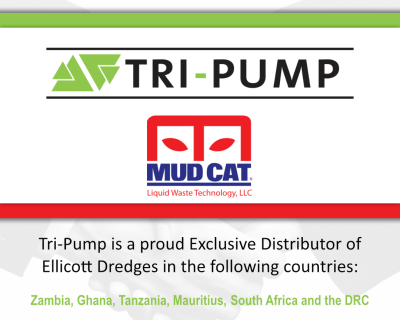 Tri-Pump and Ellicott Dredge Technologies (EDT) Forge Exclusive Partnership to Enhance Efficiency in African Mining Sector